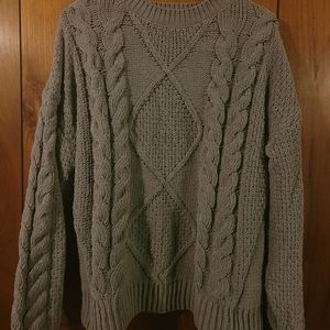 Gorgeous Light Gray Sweater